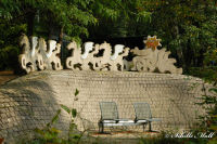 Alsdorf abseits aller Straßen, Alsdorfer Weiher und Tierpark, Foto-Nr. 4, 19.09.2009<br />"Sonnenwagen"