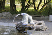 Alsdorf abseits aller Straßen, Alsdorfer Weiher und Tierpark, Foto-Nr. 62, 20.09.2009<br />Froschteich