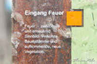 Alsdorf abseits aller Straßen, Anna-Park, Foto-Nr. 6, 16.05.2010<br />Eingang Feuer