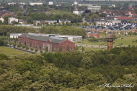 Alsdorf abseits aller Straßen, Bergehalde Noppenberg, Foto-Nr. 43, 22.05.2009<br />Langhaus