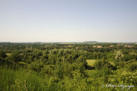 Alsdorf abseits aller Straßen, Bergehalde Noppenberg, Foto-Nr. 20, 24.05.2009<br />Rundweg auf halber Höhe