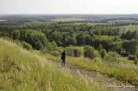 Alsdorf abseits aller Straßen, Bergehalde Noppenberg, Foto-Nr. 26, 24.05.2009<br />Rundweg auf halber Höhe