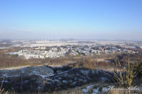 Alsdorf abseits aller Straßen, Bergehalde Noppenberg im Winter, Foto-Nr. 17, 19.12.2009