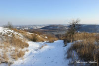 Alsdorf abseits aller Straßen, Bergehalde Noppenberg im Winter, Foto-Nr. 23, 19.12.2009