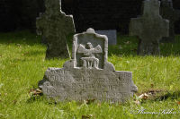 Alsdorf-Mitte, An der Mariensäule, Foto-Nr. 3, 27.07.2008<br />Alter Friedhof