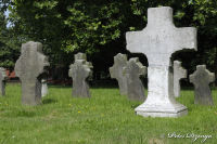 Alsdorf-Mitte, An der Mariensäule, Foto-Nr. 4, 27.07.2008<br />Alter Friedhof