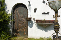 Begau, Alter Römerweg, Foto-Nr. 24, 02.05.2009<br />Kunstschmiedearbeiten
