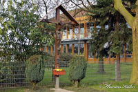 Begau, Ehrenstraße, Foto-Nr. 31, 10.04.2009<br />Pfadfinderkreuz
