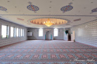 Blumenrath, Blumenrather Straße, Foto-Nr. 54, 18.04.2010<br />Gebetsraum in der Mariadorfer Moschee.
Der ganze Raum ist mit sehr schönen Fliesen verkleidet.