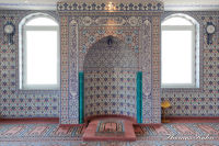 Blumenrath, Blumenrather Straße, Foto-Nr. 55, 18.04.2010<br />"Mihrab" - Der Platz des Vorbeters. Die "Mihrab" ist Richtung Mekka ausgerichtet.