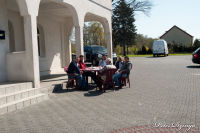 Blumenrath, Blumenrather Straße, Foto-Nr. 49, 17.04.2010<br />Teerunde vor der Moschee