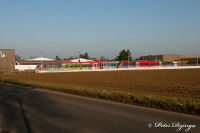 Blumenrath, Poststraße, Foto-Nr. 7, 15.03.2012<br />endlich ist die Euregiobahn da.