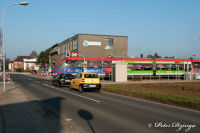 Blumenrath, Poststraße, Foto-Nr. 10, 15.03.2012<br />endlich ist die Euregiobahn da.