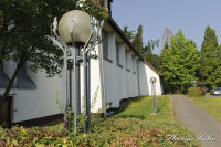 Broicher Siedlung, Blumenrather Straße, Foto-Nr. 17, 11.07.2010<br />Kath. Pfarre St. Barbara
