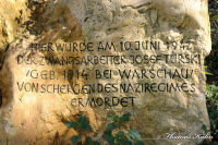 Gedenkstätten, Gedenkstein in Erinnerung an Josef Turski, Foto-Nr. 7, 02.04.2011|50.8544920005,6.14658200028
