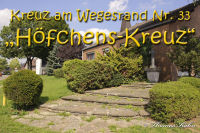 33. "Höfchens-Kreuz"