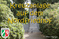 Sehenswürdigkeiten, Kreuzanlage auf dem Nordfriedhof, Foto-Nr. 2, 04.06.2011<br />Offizielles Denkmal der Stadt Alsdorf|50.88902778,6.15022222