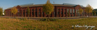 Sehenswürdigkeiten, Langhaus, Foto-Nr. 3, 24.09.2011<br />Die Vorderseite vom Langhaus / ehem. Elektrohauptwerkstatt
|50.87486111,6.14980556